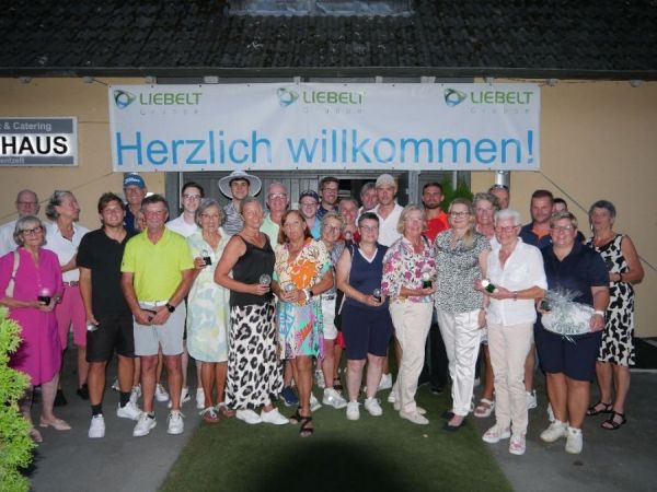 Siegerehrung beim 28. Liebelt-Golfturnier